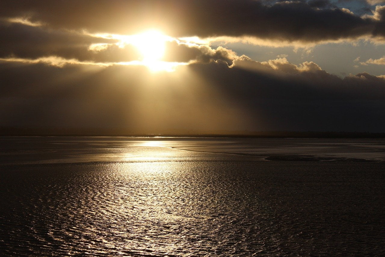 Marée de La Baie de Somme.